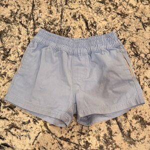 The Beaufort Bonnet Company Blue Shorts with Embroidered Detail